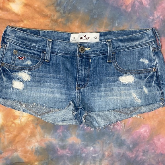 Hollister Pants - Hollister denim shorts